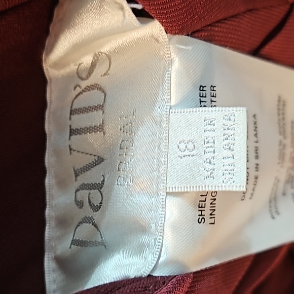 Bridesmaids dress. Wine color - Picture 4 of 7